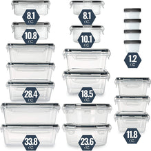 Load image into Gallery viewer, 12 Airtight Food Storage Container with Lid Decordovia
