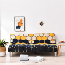 Load image into Gallery viewer, Elastic Armless Futon Sofa-Bed Covers Decordovia
