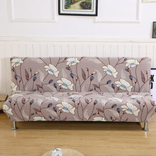 Load image into Gallery viewer, Elastic Printed Armless Futon Sofa-Bed Covers Decordovia
