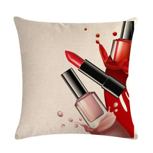 Load image into Gallery viewer, Cosmetic Nails Decorative Throw Pillow Covers Decordovia
