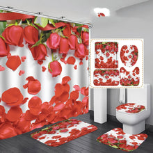 Load image into Gallery viewer, Curtain &amp; Floor Bathroom Shower Set-B Decordovia
