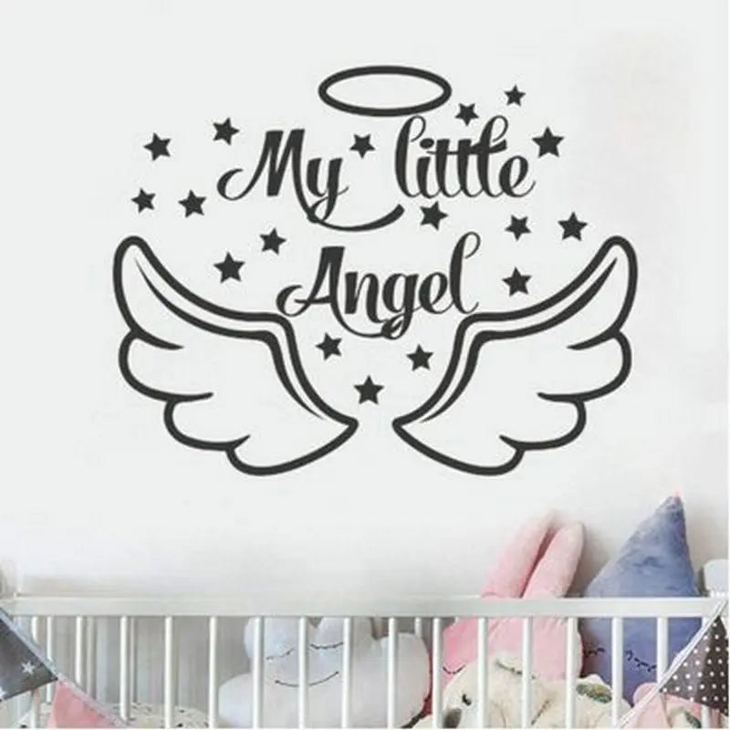 Cute Angel Wings Wall Decal Stickers Decordovia