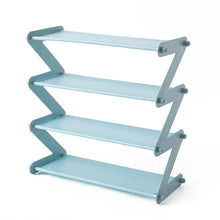 Load image into Gallery viewer, DIY Z Folding Storage Stainless Steel Shoe Rack Decordovia
