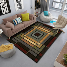 Load image into Gallery viewer, Geometric Printed Area Rug Carpet Series B Decordovia
