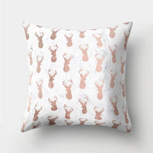 Load image into Gallery viewer, Geometric Throw Pillow Pink Inspired Cover Collection Decordovia

