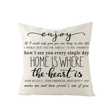 Load image into Gallery viewer, Inspirational Throw Pillow Covers &amp; Quotes Decordovia
