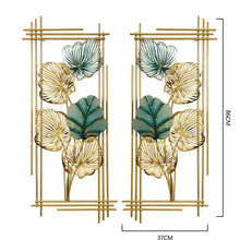 Load image into Gallery viewer, Iron Lotus Leaf Decorative Wall Hanging Decordovia
