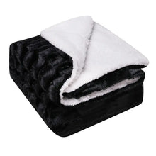 Load image into Gallery viewer, Super Soft Plushy Microfiber Faux Fur Wool Throwing Blanket Decordovia
