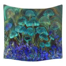 Load image into Gallery viewer, Trippy Mushroom Wall Art Hanging Backdrop Tapestry Decordovia
