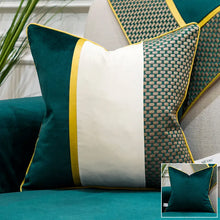 Load image into Gallery viewer, Velvet Art-Deco Luxury Throw Pillow And Covers Decordovia
