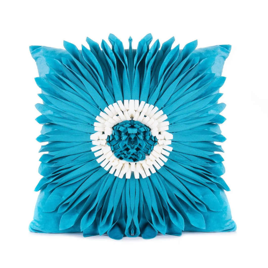 Velvet Chrysanthemum 3D Throw Pillow Cover Collection Decordovia