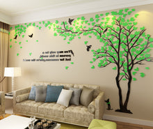 Load image into Gallery viewer, Sofa Tv Background Creative Tree 3D Stereo Acrylic Wall Sticker Decordovia
