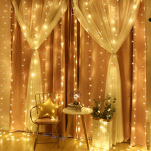 Load image into Gallery viewer, 300 LED Music &amp; Voice Window Curtain Lights Decordovia
