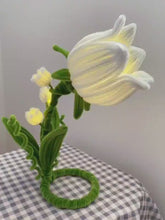 Load and play video in Gallery viewer, Artificial Lily Night Flower Small Table Lamp
