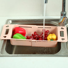 Load image into Gallery viewer, Retractable Kitchen Sink Fruits and Vegetables Drain Basket Decordovia
