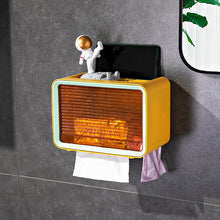 Load image into Gallery viewer, Wall Mounted Toilet Paper Holder with Wipes Dispenser Decordovia
