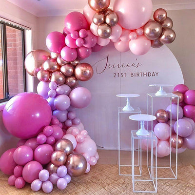 100+Multi-Piece Thicken Latex Balloons Arch Garland Decorations Set_Room Decor Interior Design Accessories Online Store_ Decordovia