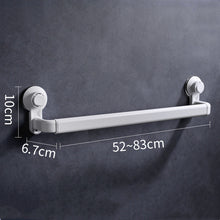 Load image into Gallery viewer, Drill Free Wall Mounted Suction Cup Towel Bathroom Rack Decordovia
