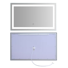 Load image into Gallery viewer, led bathroom mirror Frameless Anti-fog Dimmable Touch LED Bathroom Mirror Decordovia

