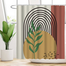 Load image into Gallery viewer, Printed Plastic Abstract Art Mold and Mildew Resistant Shower Curtain Decordovia
