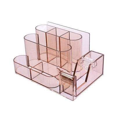 Plastic Stationery Storage Box_Room Decor Interior Design Accessories Online Store_Decordovia