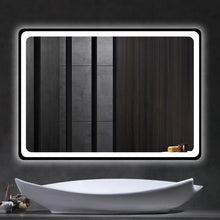 Load image into Gallery viewer, Shatterproof Frameless Touch LED Lighting Vanity Backlit Wall Mirror freeshipping - Decordovia
