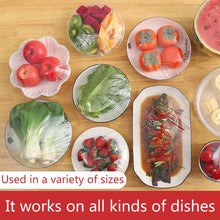 Load image into Gallery viewer, Fresh Keep Reusable Food Grade Elastic Plastic Wrap Storage Bowl Covers Decordovia
