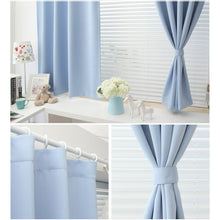 Load image into Gallery viewer, 1Pcs Thermal Insulated Room Darkening Blackout Short Curtain Set Decordovia
