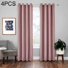 Load image into Gallery viewer, 4pcs Thermal Insulated Grommet Room Darkening Blackout Curtain Set Decordovia

