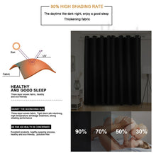 Load image into Gallery viewer, 4pcs Thermal Insulated Grommet Room Darkening Blackout Curtain Set_Room Decor Interior Design Accessories Online Store_ Decordovia
