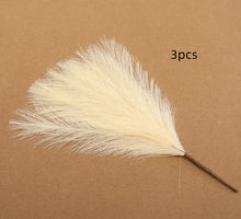 Load image into Gallery viewer, 3Pcs Faux Pampas Grass Artificial Dried Flower Plant Decorations Decordovia
