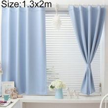 Load image into Gallery viewer, 1Pcs Thermal Insulated Room Darkening Blackout Short Curtain Set Decordovia

