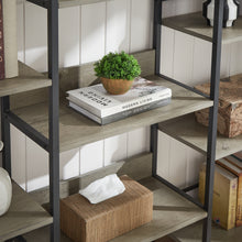 Load image into Gallery viewer, Triple Wide Industrial Retro Wooden Style Bookshelves
