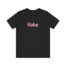 Load image into Gallery viewer, Babe Unisex Personalized Short Sleeve Summer T-Shirt
