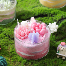 Load image into Gallery viewer, Colorful DIY Succulent Scented Candle Making Kit
