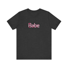 Load image into Gallery viewer, Babe Unisex Personalized Short Sleeve Summer T-Shirt
