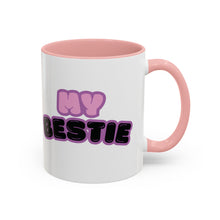 Load image into Gallery viewer, My Bestie Bold Text Ceramic Coffee Mug (11oz)
