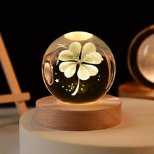 Load image into Gallery viewer, LED Crystal Ball Night Lamp Decordovia
