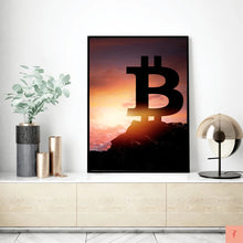 Load image into Gallery viewer, Painting With Coin Newspaper And Wall Art  On Abstract Canvas Decordovia
