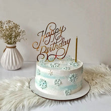 Load image into Gallery viewer, 10pcs Happy Birthday Cake Toppers
