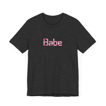 Load image into Gallery viewer, Babe Unisex Personalized Short Sleeve Summer T-Shirt
