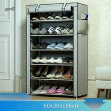 Load image into Gallery viewer, Multi-Layer Closet Entryway Dustproof Shoe Shelf Decordovia
