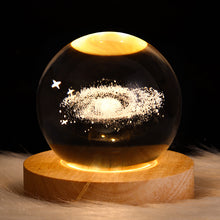 Load image into Gallery viewer, LED Crystal Ball Night Lamp Decordovia
