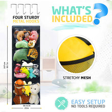 Load image into Gallery viewer, 4-Layer Plush Toy Wall Hanging Mesh Bag
