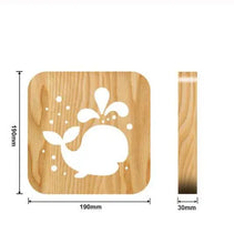 Load image into Gallery viewer, Bedside Creative LED Wooden Children Night Light Decordovia
