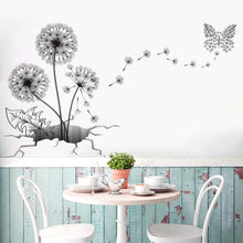 Load image into Gallery viewer, Dandelion Spring Flower 3D Wall Art Decor Sticker Decordovia
