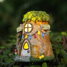 Load image into Gallery viewer, Fairy Rustic House Solar Garden Ornaments
