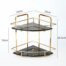 Load image into Gallery viewer, Free Standing Bathroom Corner Caddy Tripod Shelf Decordovia
