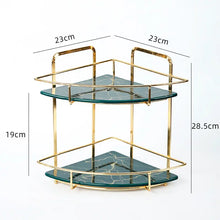 Load image into Gallery viewer, Free Standing Bathroom Corner Caddy Tripod Shelf Decordovia
