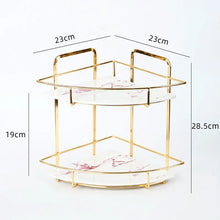 Load image into Gallery viewer, Free Standing Bathroom Corner Caddy Tripod Shelf Decordovia
